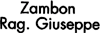 RAG. ZAMBON GIUSEPPE RAG. ZAMBON GIUSEPPE